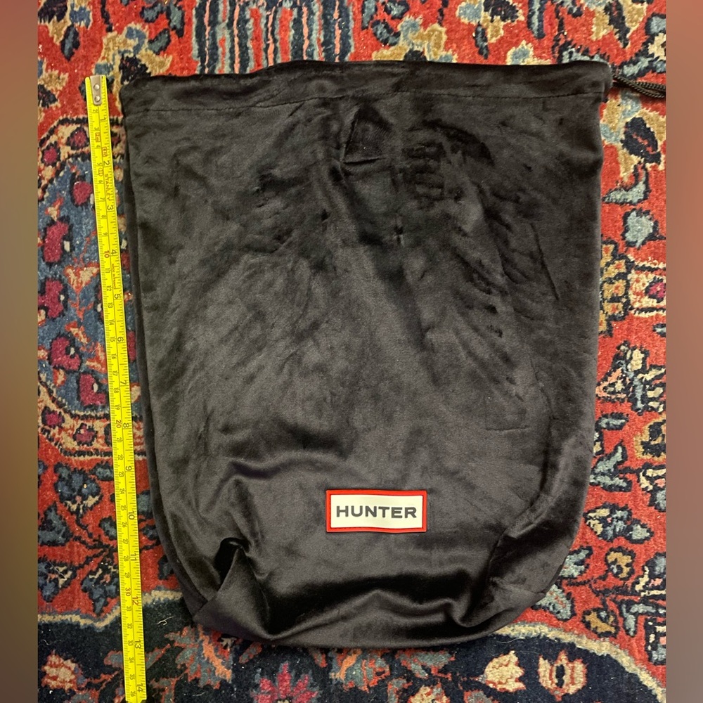 Hunter Black Velvet Pouch